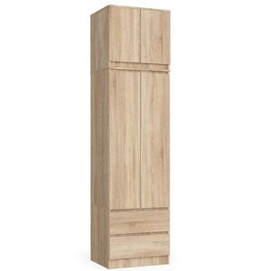 RAUMHIRSCH FURNITURE ŠATNÍK dub Sonoma 234/60/51 obraz