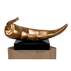 KUNSTLOFT DEKORATIVNÍ SOCHA ZLATÁ, 48/55 CM obraz