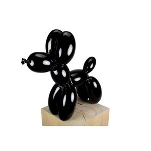 KUNSTLOFT DEKORATIVNÍ SOCHA ČERNÁ, 50/46 CM obraz