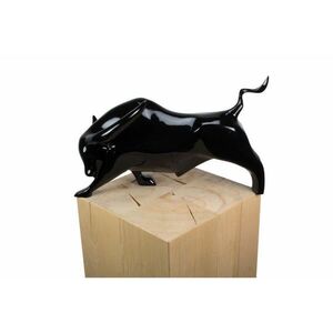 KUNSTLOFT DEKORATIVNÍ SOCHA ČERNÁ, 46/33 CM obraz
