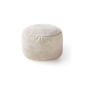 KUNSTLOFT POUF Nova Krémová 55x55x30 cm obraz