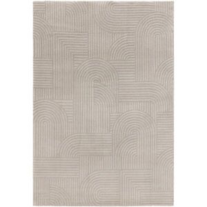 KUNSTLOFT KOBEREC Tacoma Světle šedá 200x290 cm obraz