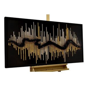 KUNSTLOFT KOVOVÝ OBRAZ NÁSLEDUJ SVOU CESTU, 120/60 CM obraz