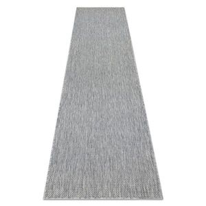 rugsX KOBEREC, běhoun SISAL SION A5165A Melanž ploché tkaní šedá 60/200 cm obraz