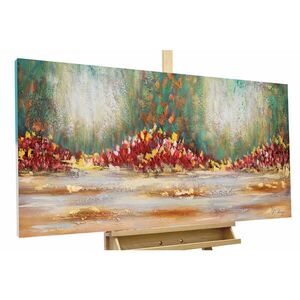 KUNSTLOFT OLEJOMALBA 120/60 cm, Květiny a rostliny obraz