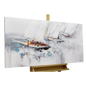 KUNSTLOFT OLEJOMALBA 120/60 cm, Moře a pláž obraz