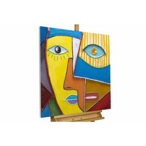 KUNSTLOFT RUČNĚ MALOVANÝ AKRYLOVÝ OBRAZ, 80/80 CM obraz