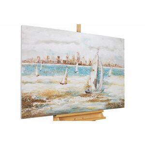 KUNSTLOFT OLEJOMALBA 120/80 cm, Moře a pláž obraz