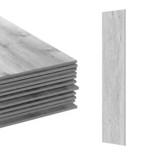 Relaxdays PODLAHOVÁ-KRYTINA světle hnědá dřevodekor samolepicí PVC 5 m² obraz