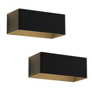 Nettlife LED nástěnné svítidlo srdce 2 kusy obraz