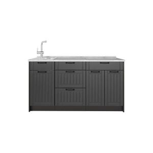 Vicco KUCHYŇSKÝ BLOK Fame-Line, Tmavě šedá/Antracit, 150 cm, PD Mramor obraz