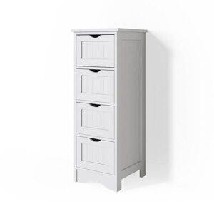 Vicco SKŘÍŇKA DO KOUPELNY Bianco Bílá 30 x 81 cm obraz