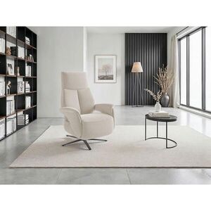 Sit & More RELAXAČNÍ KŘESLO, textil, krémová obraz