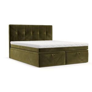 AltaBeds POSTEL BOXSPRING ARIVO 180/200 Olivově zelená obraz