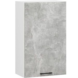 RAUMHIRSCH FURNITURE ZÁVĚSNÁ SKŘÍŇ Bílá, betonová 72/50/30 obraz