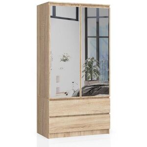 RAUMHIRSCH FURNITURE ŠATNÍK dub Sonoma 180/90/51 obraz