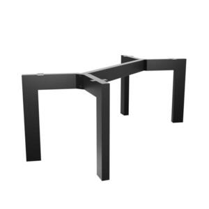 Metalo Pro KOVOVÉ NOHY KE STOLU Barax Extreme černá 180/80/72 cm obraz