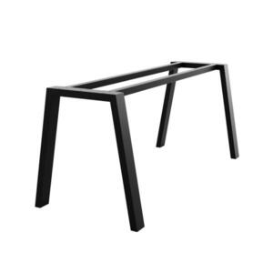Metalo Pro KOVOVÉ NOHY KE STOLU Thusia černá 150/70/72 cm obraz