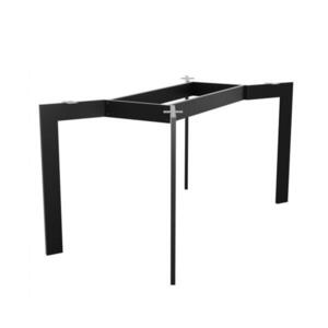 Metalo Pro KOVOVÉ NOHY KE STOLU Barax Double černá 160/70/72 cm obraz