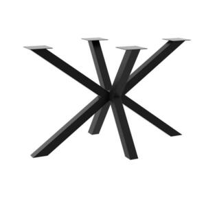Metalo Pro KOVOVÉ NOHY KE STOLU Acamar černá 160/70/72 cm obraz