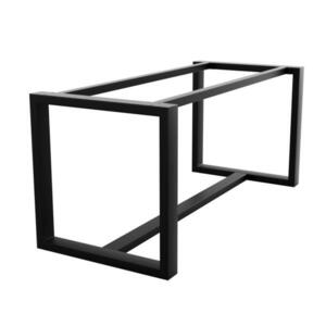 Metalo Pro KOVOVÉ NOHY KE STOLU Porto černá 120/70/72 cm obraz