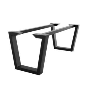 Metalo Pro KOVOVÉ NOHY KE STOLU Atria Epox Extreme černá 140/80/72 cm obraz