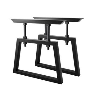 Metalo Pro KOVOVÉ NOHY KE STOLU Nemesis Screw sada 2 ks černá 72 cm obraz