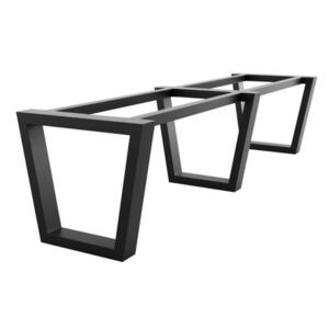 Metalo Pro KOVOVÉ NOHY KE STOLU Atria Extreme Long černá 300/80/72 cm obraz
