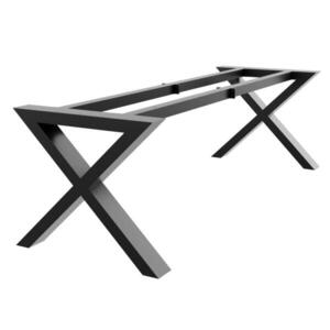 Metalo Pro KOVOVÉ NOHY KE STOLU Belaga Extreme černá 260/80/72 cm obraz