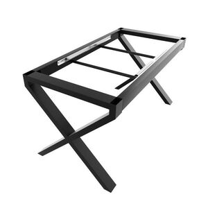 Metalo Pro KOVOVÉ NOHY KE STOLU Belaga Split černá 72 cm obraz