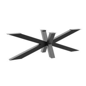 Metalo Pro KOVOVÉ NOHY KE STOLU Acamar Extreme černá 240/70/72 cm obraz
