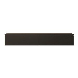Selsey TV stolek Bemmi černý 175/28/32 cm obraz