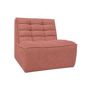 Kaiser Möbel KŘESLO, lounge křeslo, plyšová tkanina Pop, Růžová, LAZY obraz