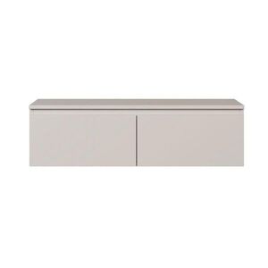 Selsey TV stolek Bemmi šedobéžový 100/28/32 cm obraz