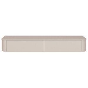 Selsey TV stolek Luvio závěsný kašmírově šedý 140/20/39 cm obraz