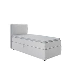 S-Style POSTEL BOXSPRING 90/200 cm Eclipse ze stříbrného mikrovlákna obraz