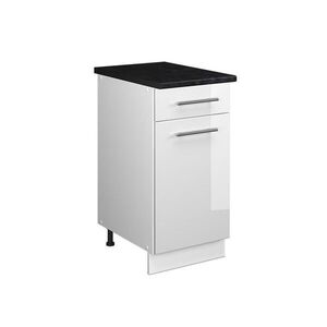 Vicco SPODNÍ SKŘÍŇKA PRO DŘEZ/VARNOU DESKU Fame-Line, Bílá vysoký lesk/Bílá, 40 cm, PD Antracit obraz
