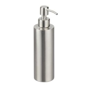 Relaxdays DÁVKOVAČ Stříbrný nerez 300 ml obraz