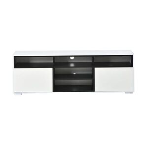 FLIEKS NÍZKÁ KOMODA LED Lesk 150 cm 8 Polic obraz