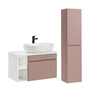 Petits-meubles KOUPELNOVÝ NÁBYTEK 80.4cm Zelie 2er-Set Rose obraz