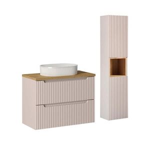 Petits-meubles KOUPELNOVÝ NÁBYTEK 80.4cm Riva 2er-Set Kašmír obraz