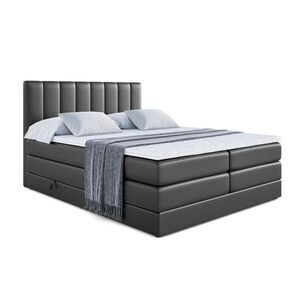 ALTDECOR POSTEL boxspring OTTA KING – 200 x 200 – H3/H4 – vysoce lesklá černá obraz
