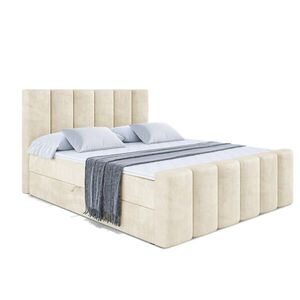 ALTDECOR AMERICKÁ postel BOXI1-Z – 180 × 200 cm – H3 – béžová obraz