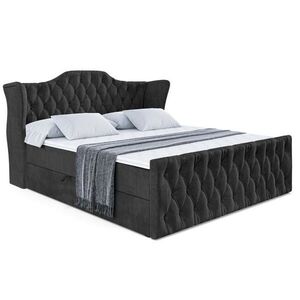 ALTDECOR AMERICKÁ postel VILA-Z – 180 × 200 cm – H4 – černá obraz