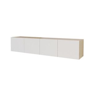 ALTDECOR NÍZKÁ komoda ELIO-W 2x100x40x40 cm – Artisan / bílá obraz