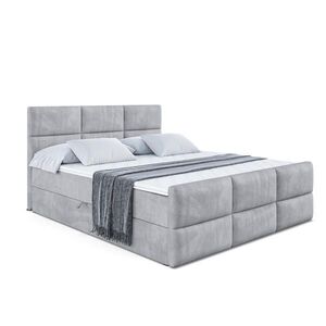 ALTDECOR AMERICKÁ postel OHIO-Z – 140 × 200 cm – H3 – světle šedá obraz