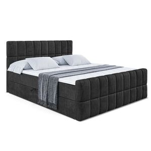 ALTDECOR AMERICKÁ postel MIAMI-Z – 120 × 200 cm – H4 – černá obraz