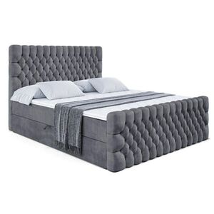 ALTDECOR AMERICKÁ postel SERENE-Z – 120 x 200 – H3 – tmavě šedá obraz