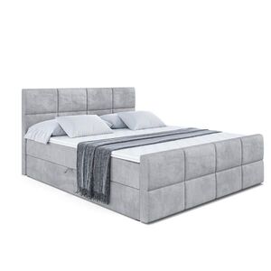 ALTDECOR AMERICKÁ postel ARDENI-Z – 120 × 200 cm – H4 – světle šedá obraz