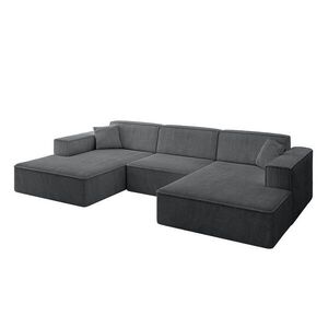 ALTDECOR SEDACÍ souprava IREA-U1-v4 – 301 x 165 x 77 cm tmavě šedá obraz